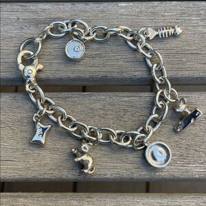 Vintage Sterling Cat Lover’s Silver Charm Bracelet